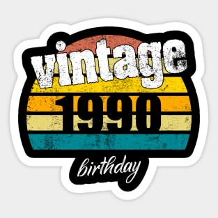 Vintage 1990 Sticker